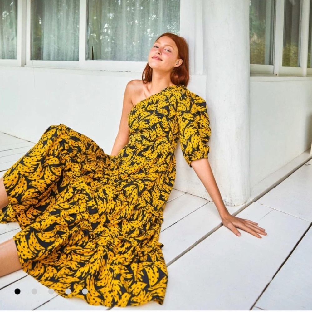 FARM Rio banana dress